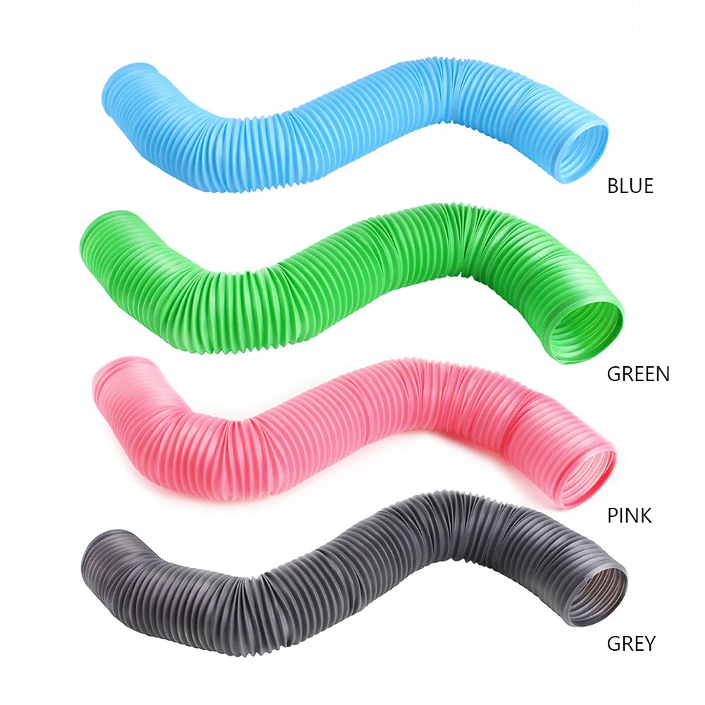 Plastic Small Animals Collapsible Play Tunnel Exercise Tubes for Rabbit Ferret Guinea Pig Hamster Rat Funny Pets Toys