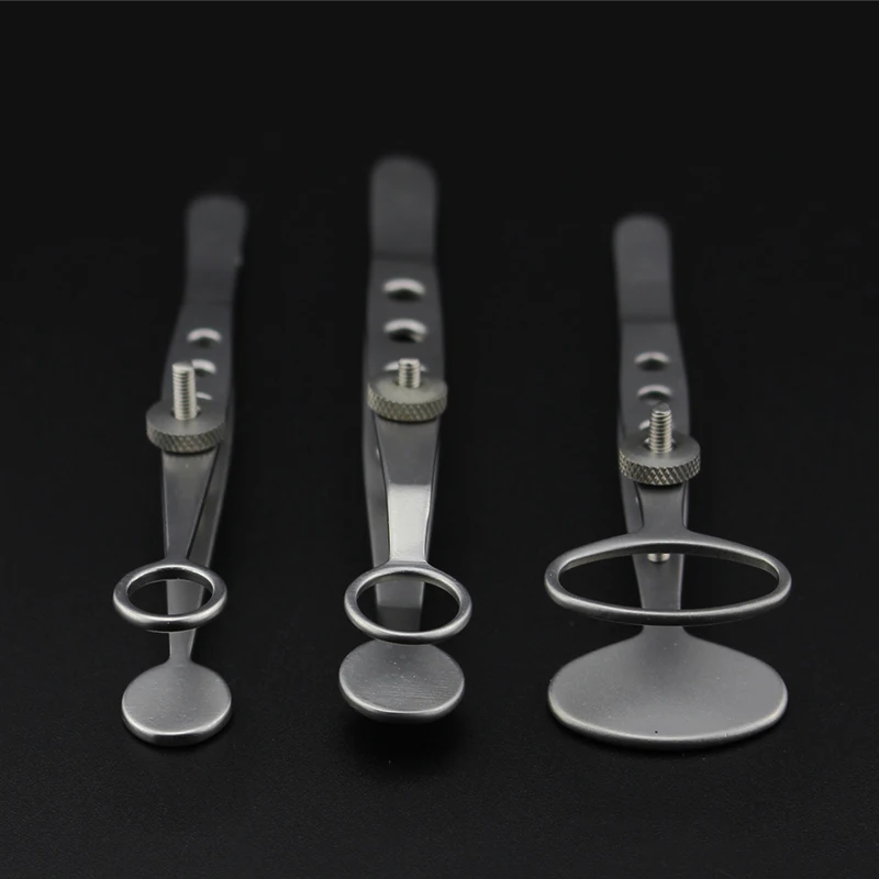 

Stainless steel eye roll tweezers Titanium alloy tweezers Ophthalmic instruments Double eyelid surgery Meibomian gland clamp Mei