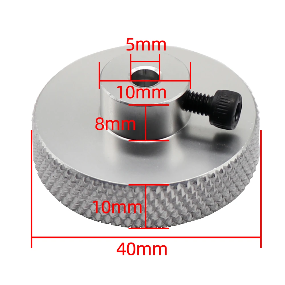 3D Printer Parts Extruder knob hand Screw Nut E axis stepper motor metal handwheel for Creality Ender 3 V2 CR-10 3D Printer