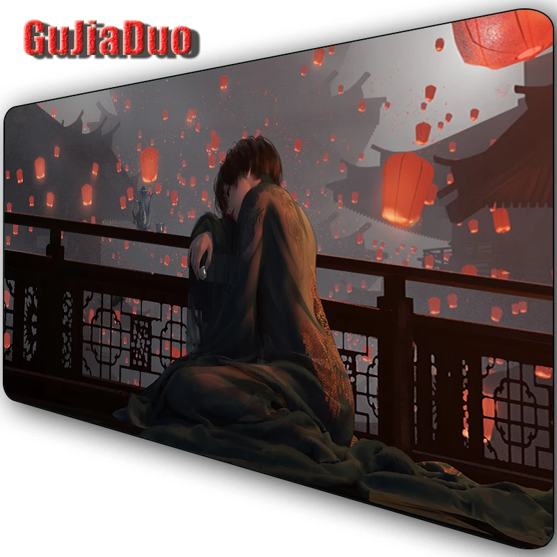 400x900 Large Size Anime Mouse Pad XXL Natural Rubber Non-slip Laptop Pc Cushion Desk Mat Gaming Room Accessories Mange Mousepad