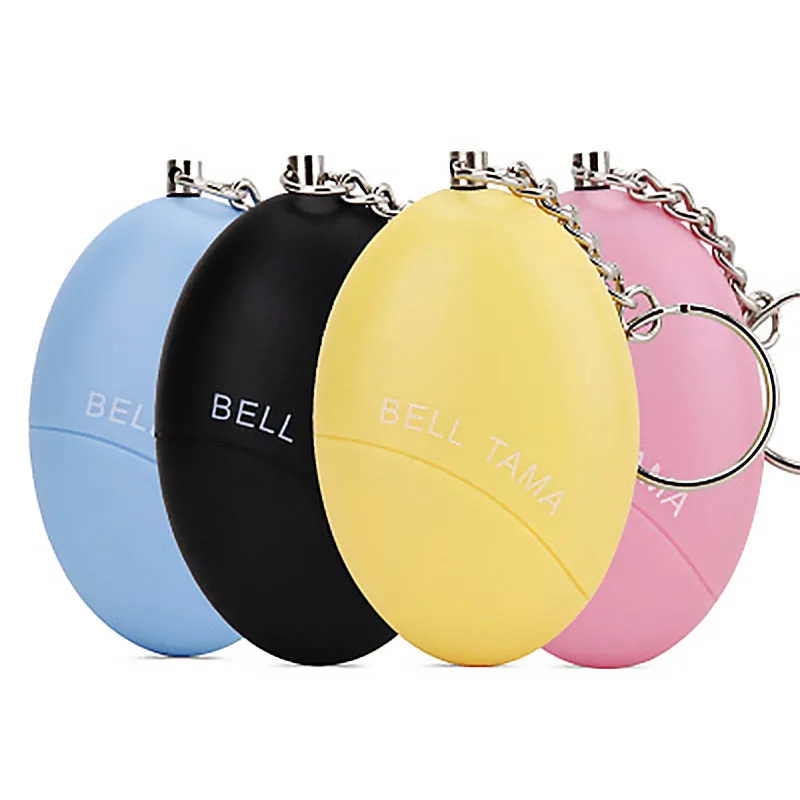 Self Defense keychain Female Anti Wolf Device Personal Portable Guard Safety Security Protection Egg Alarm defensa personal