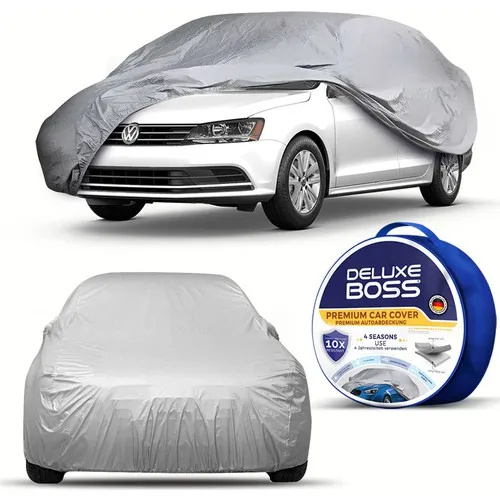 Deluxe Boss Volkswagen Jetta Custom fit Car Tarpaulin-10X Ultra Protection