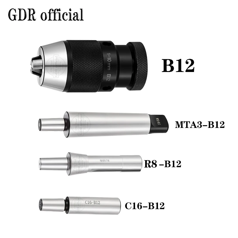 Imagem -06 - Pinça de Mandril de Broca Automática Ferramenta de Aperto Automático Suporte B10 B12 B16 B18 B22 Jt6