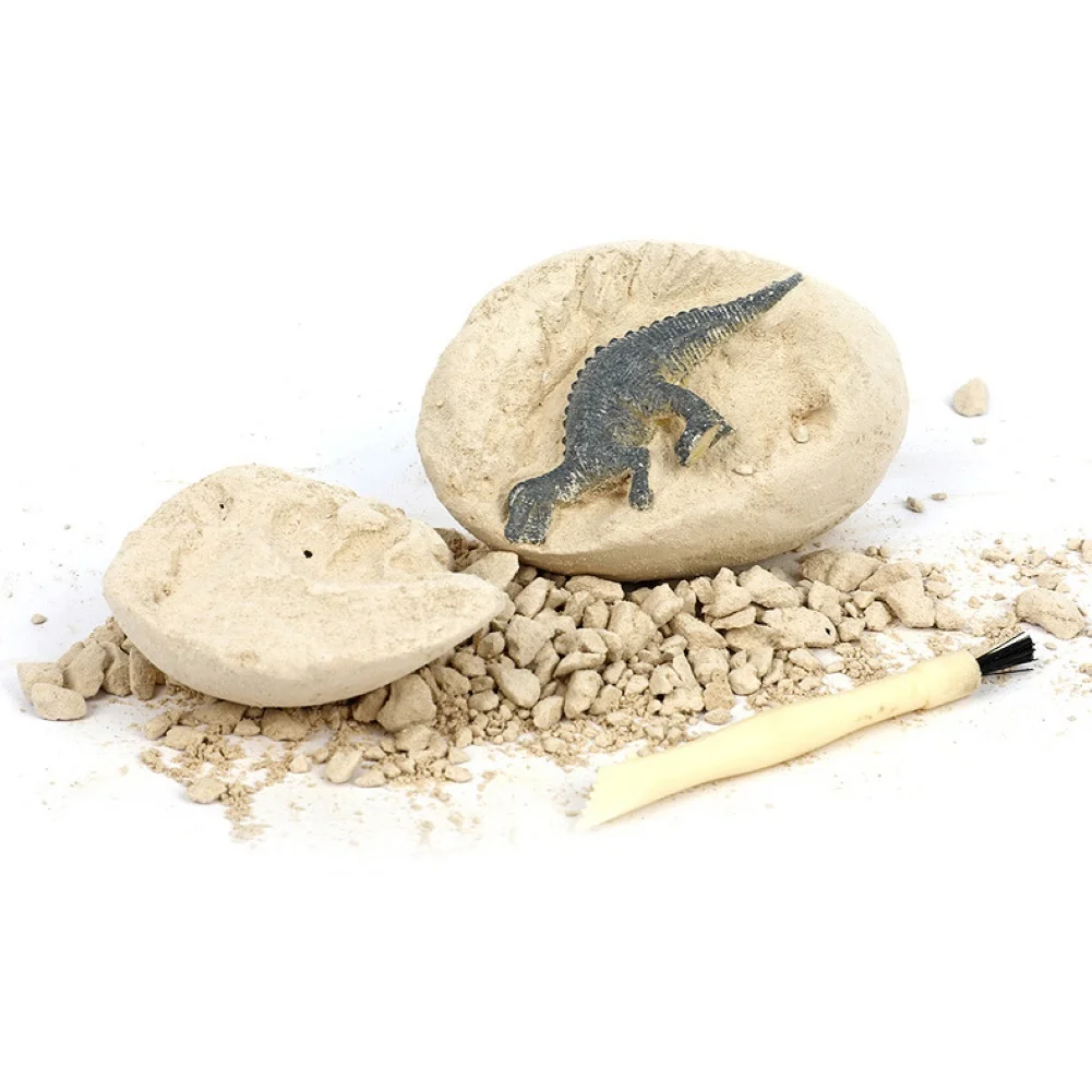 12Pcs Diy Dinosaurus Eieren Archeologische Opgraving Serie Model Leren Educatief Paleontolog Fossielen Geschenken Speelgoed Voor Kinderen