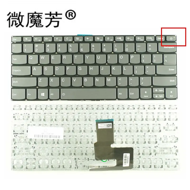 

New US For Lenovo 7000-14 IdeaPad 320S-15ISK 320S-15IKBR 320S-15IBK/15AST English laptop keyboard