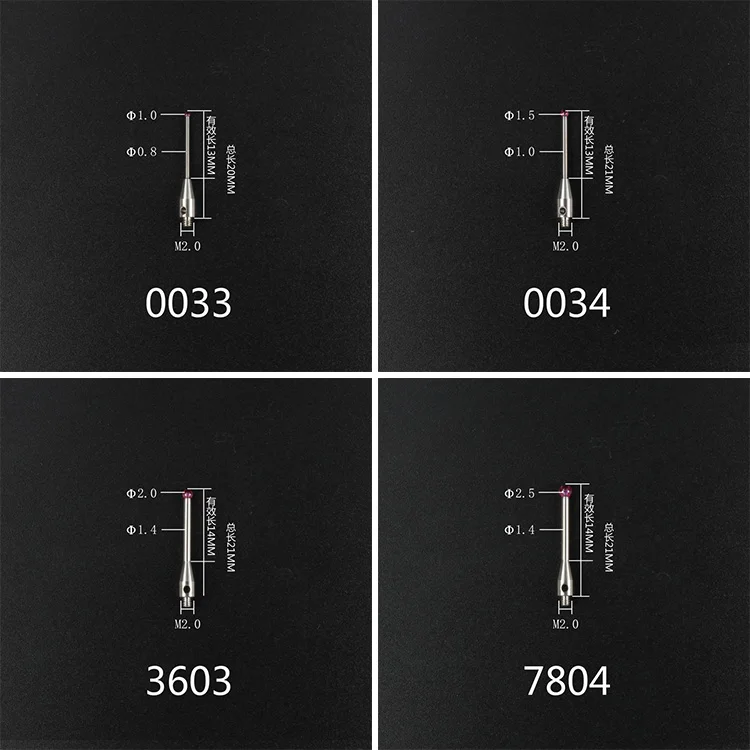 Styli Three-dimensional Probe Three Coordinate Styli M2M3