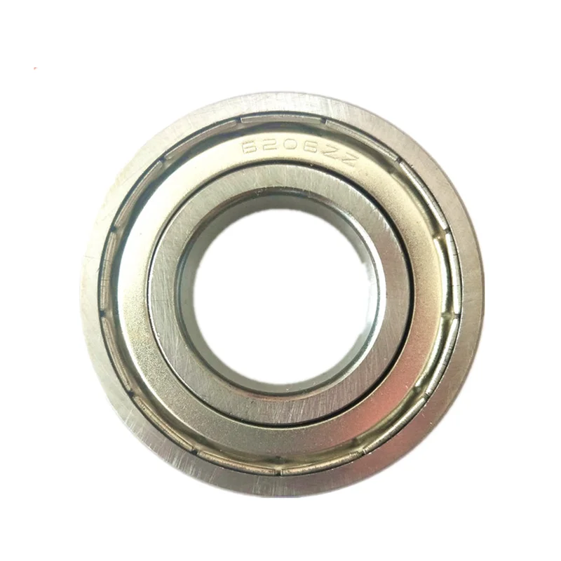 10pcs/lot 30x62x16mm 6206ZZ 6206Z 6206 Z ZZ Bearings 30*62*16mm Double metal cover Deep Groove Ball bearing