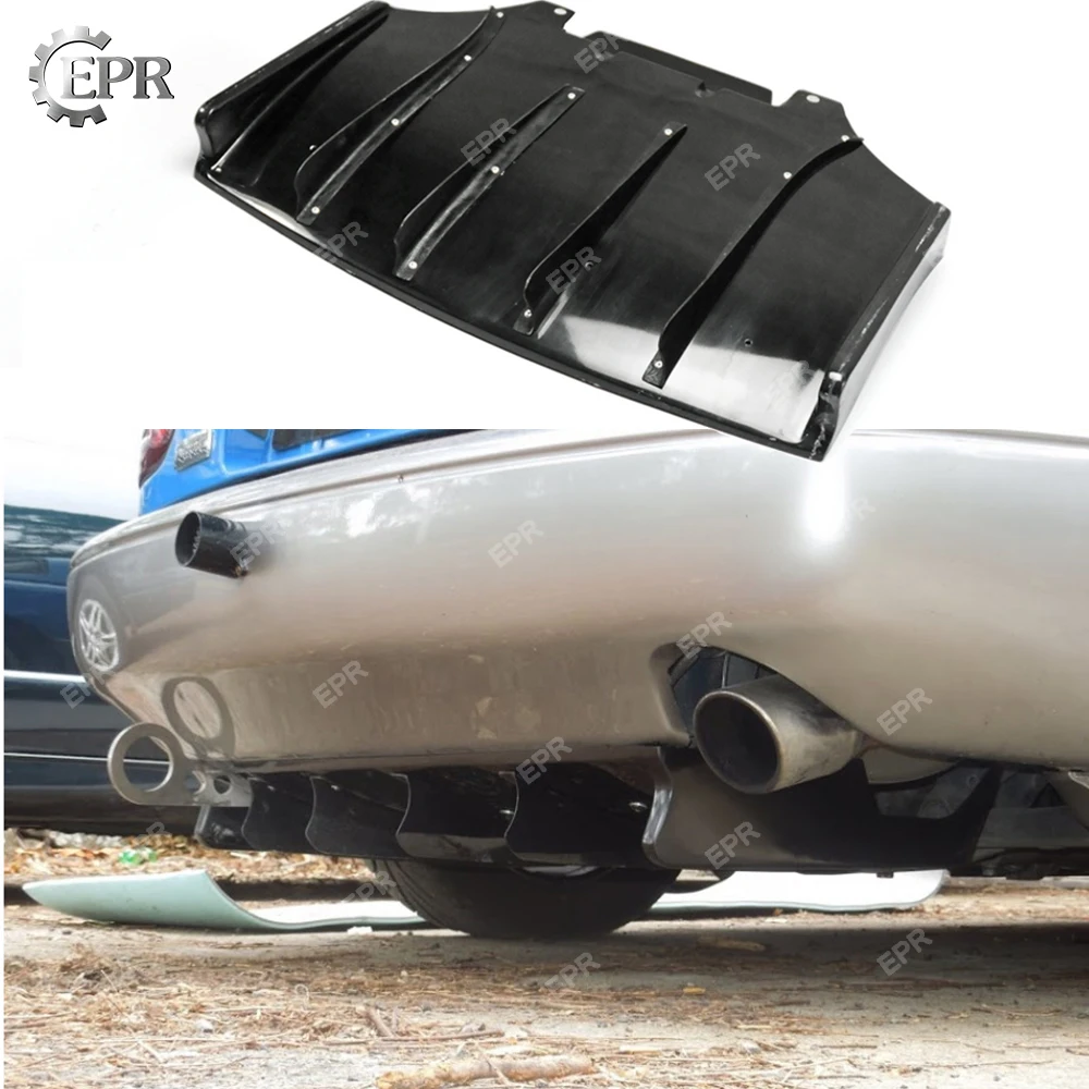 

For Mazda MX5 NA Roadster Miata JS Style FRP unpainted Rear Under Diffuser (Fin) Tuning Part Trim Glass Fiber JS Diffuser