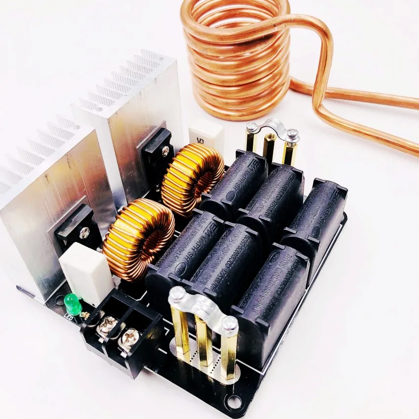 1000W 20A ZVS Low Voltage Induction Heating Board Power Supply Module Flyback Driver Heater Tesla Coil