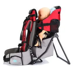 Criança do bebê caminhadas transportadora mochila backrest viagem da criança ao ar livre escalada cadeira de ombro levar para trás cadeira