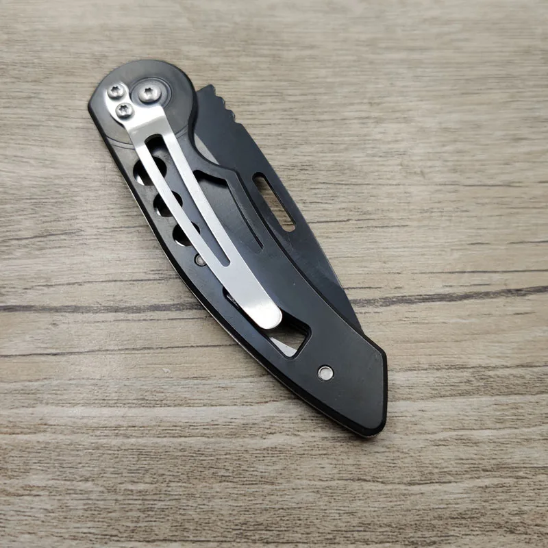 Mini cuchillo de fruta portátil de acero inoxidable, herramienta EDC de bolsillo, plegable, W33, envío directo