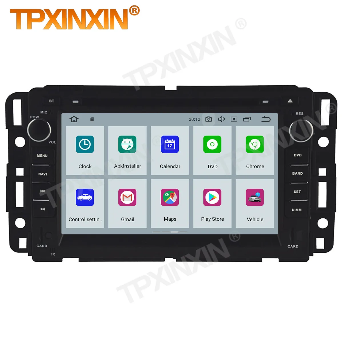 Android 12 Radio Receiver Multimedia For GMC Yukon Tahoe 2007 2008 2009 2010 2011 2012 GPS Navi Video Record Autoradio Head Unit