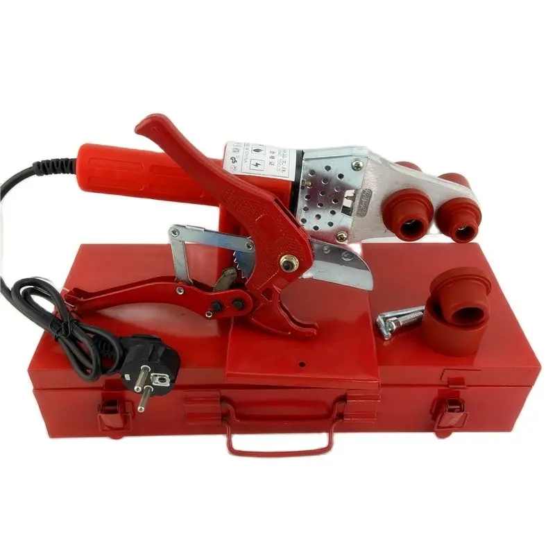 Red Non-Stick Die Head Parts 1 Set Plumber PPR Tool Plastic Water Pipes Welding Machine 20mm 25mm 32mm Soldering Iron PPR Welder