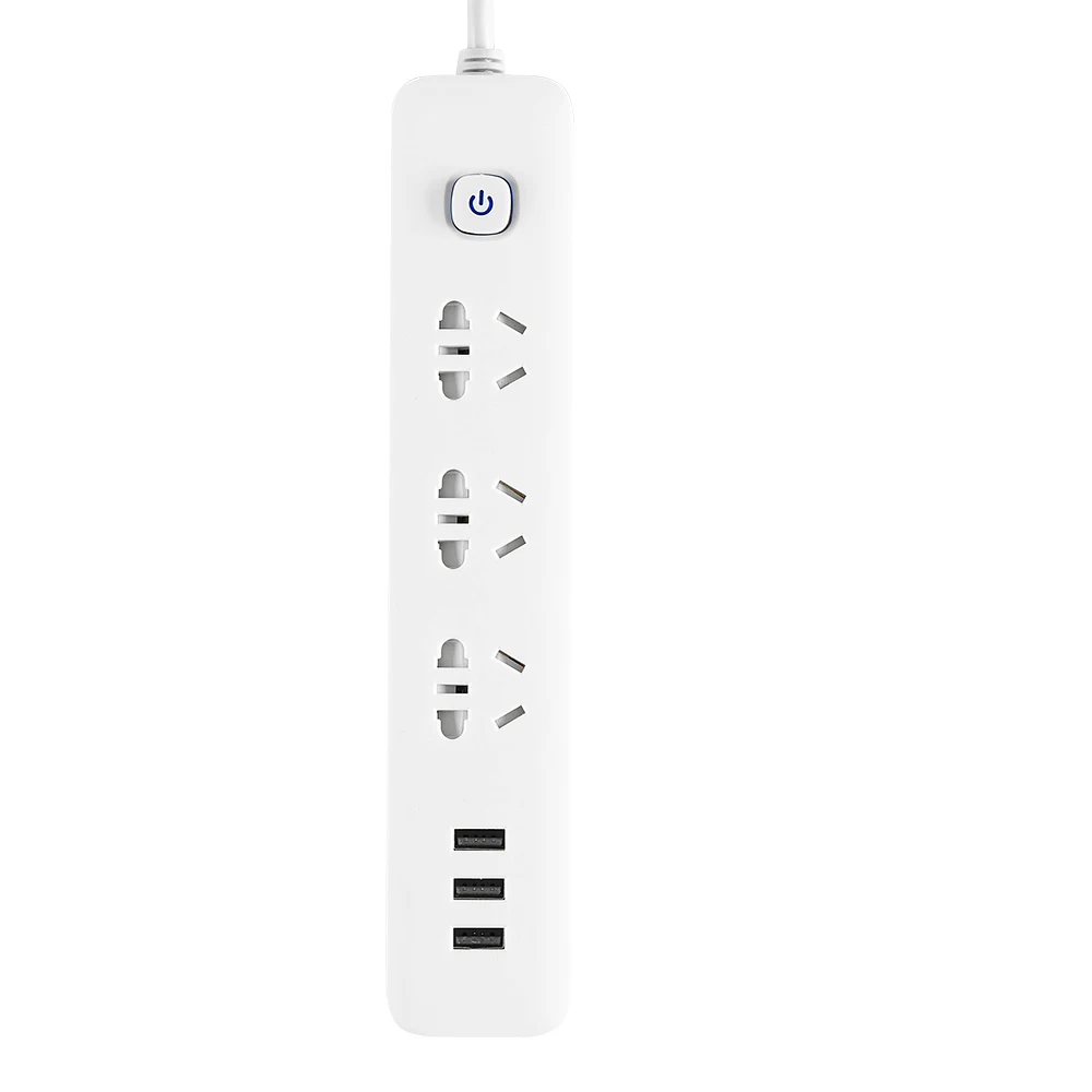 Power Strip with Switch Fast Charging 3 USB Extension Socket & Switch Smart Usb Power Strip