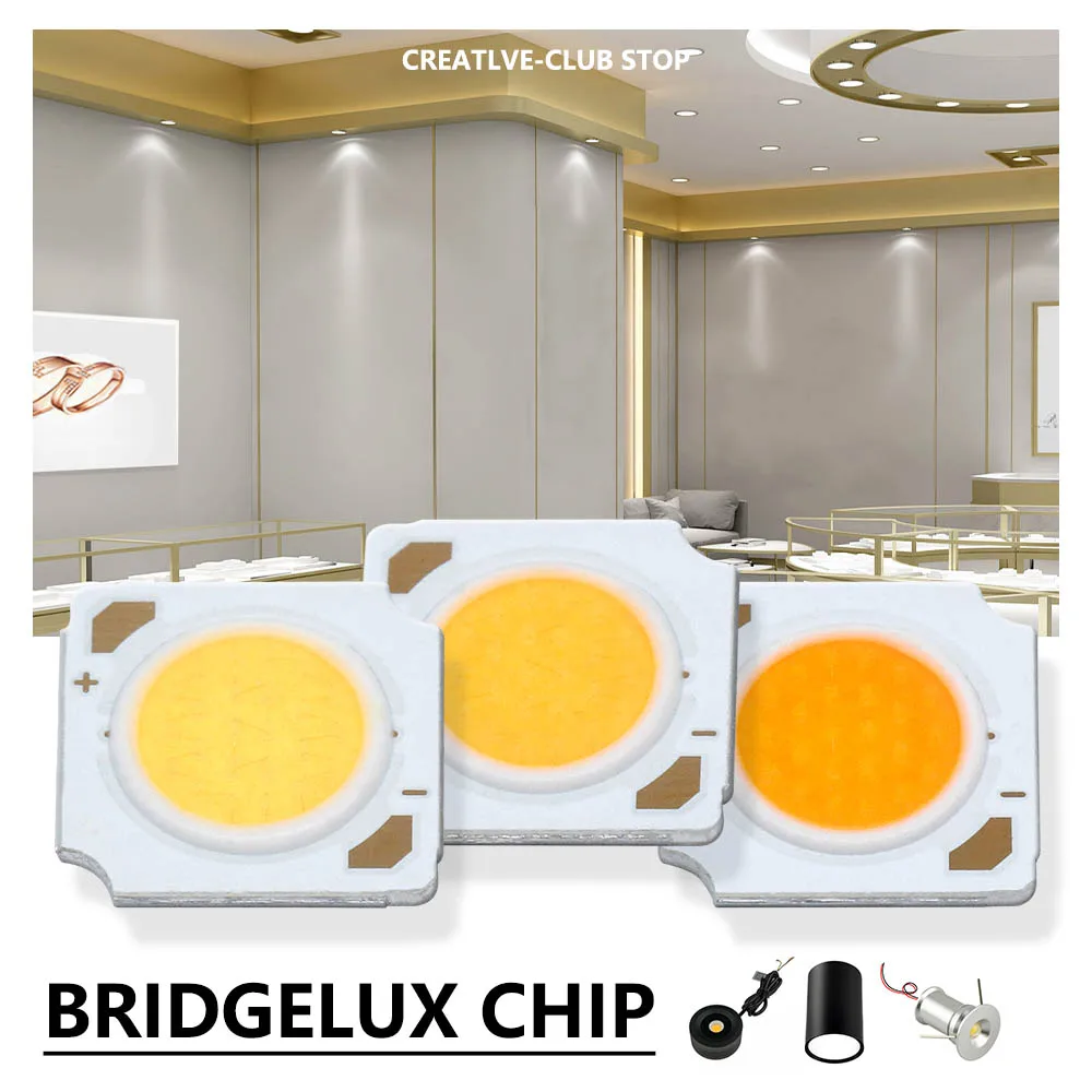 Imagem -06 - Led Bridgelux Chip Matrix 13 mm Contas de Luz 712w 24v 500ma 3000k 4000k 6000k para Casa Pequeno Holofotes Decoração Accessori Peças