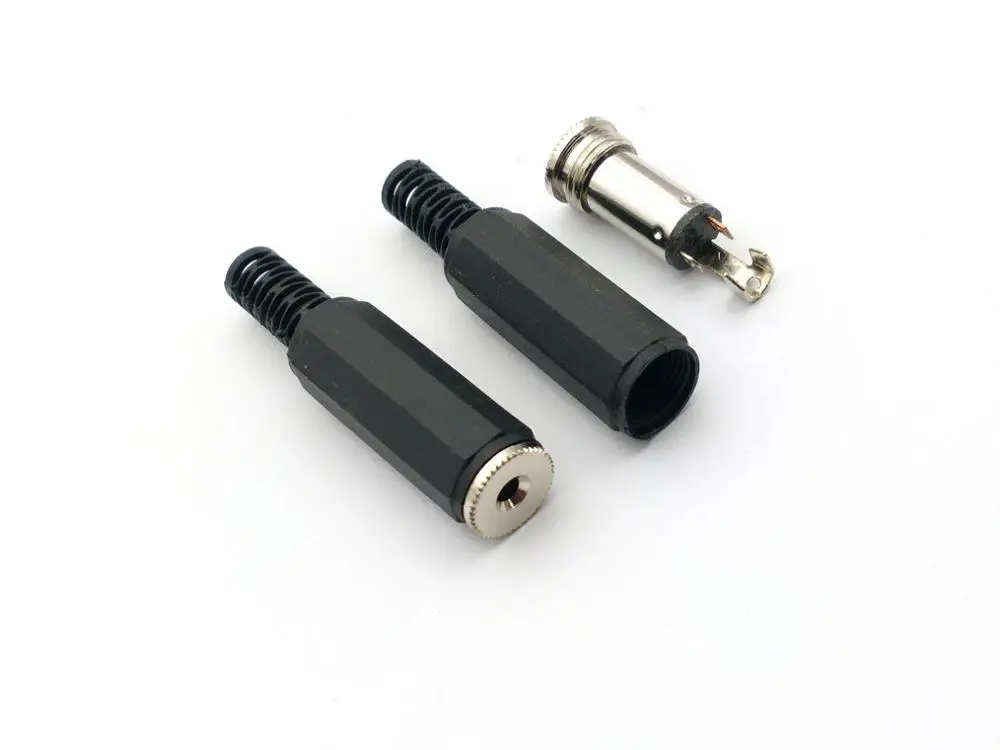 5pcs 2.5mm Stereo  Female Jack Socket Connector