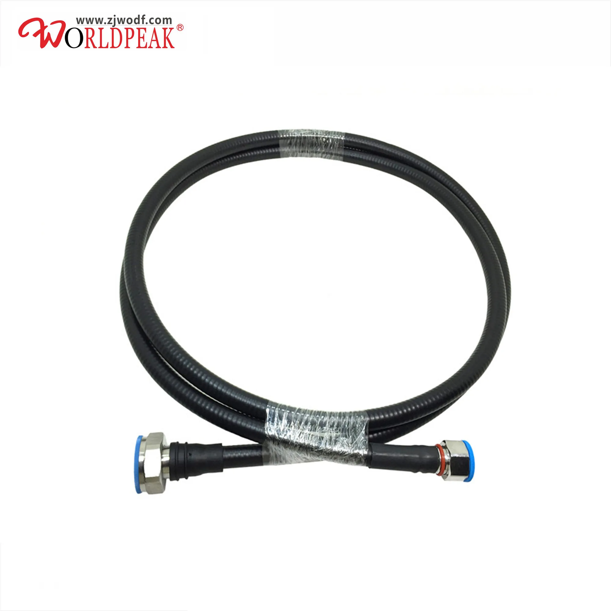 

Free Shipping DIN male to 4.3-10 male connector with 1/2 superflexible cable assembly 3m