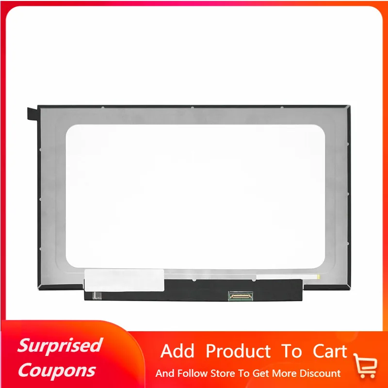 

14 Inch For Thinkpad X1 Carbon 5th 6th gen (20HR, 20HQ,20K4, 20K3,20KH, 20KG) FRU 00NY435 EDP 30PIN IPS FHD Display Panel