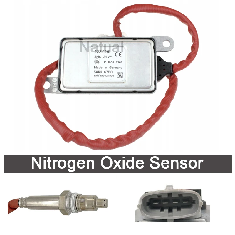 Original Nox Nitrogen Oxygen Sensor 5WK96718B 5WK9 6718B For VOLVO EURO 6 FH4 FM4 Bus Coach SNS24V 22219281