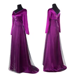 New Arrival Ice Princess Elsa Red Nightgown Dress Snow Queen Adult Halloween Cosplay Costume Girls Carnival Party Fancy Dresses