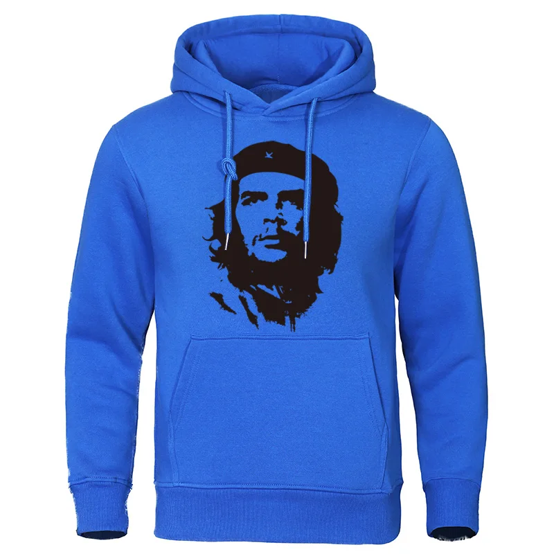 Autumn Winter Me's Hoodies Che Guevara Sweatshirt Casual Capless Tracksuit Argentina Hero Fashion Clothing Streetwear Pullovers