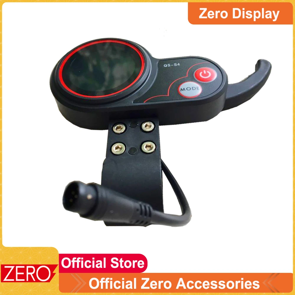 Original Zero LCD Display QS-S4 Disply Throttle Suit for Zero 8X Zero 9 Zero 10 Zero 10X Zero 11X Electric Scooter