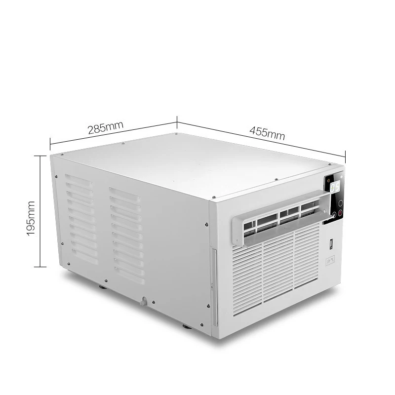 HHR-8 Draagbare Mobiele Airconditioner 220V/110V Koud/Hot Dual-Gebruik Smart Stille Airconditioner met Afstandsbediening
