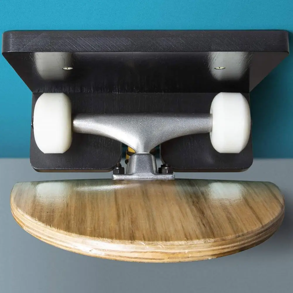 Skate Rack Wall Mount Acrílico Art Decoração Elétrica Skate Board Wall Rack Hanger Skate Acessórios