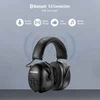 ZOHAN casque électronique 5.0 Bluetooth cache-oreilles Protection auditive casque pour la sécurité musicale réduction du bruit charge 2