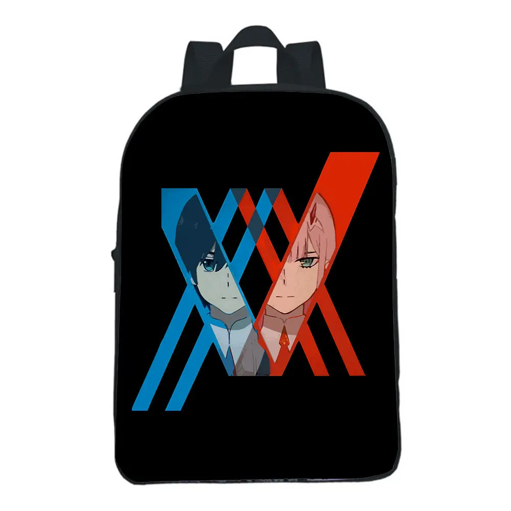 Graphic Print Zero Two Darling In The FranXX  Backpack Men School Bags Women Bag Travel Laptop Bag Girls Backpack Mochila