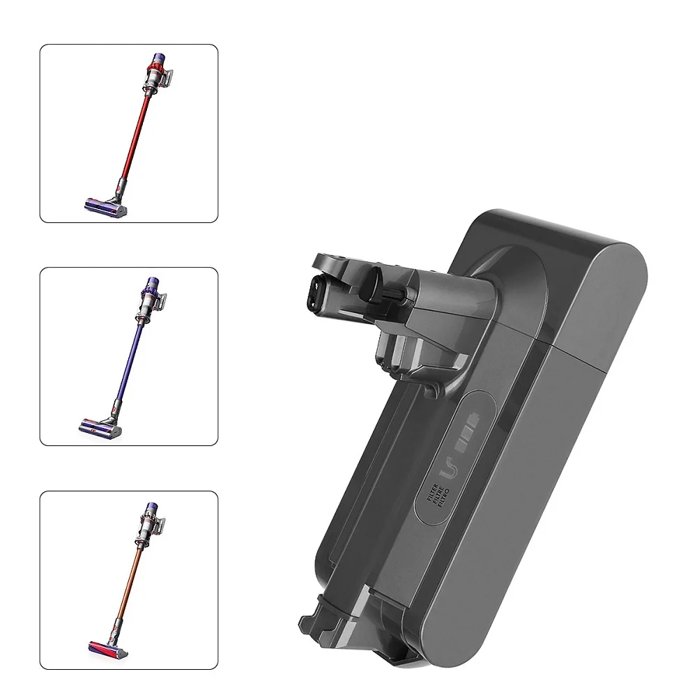 2020 novo 25.2v 3000mah bateria de lítio substituição para dyson v10 absoluta sv12 v10 v10 macio motorhead