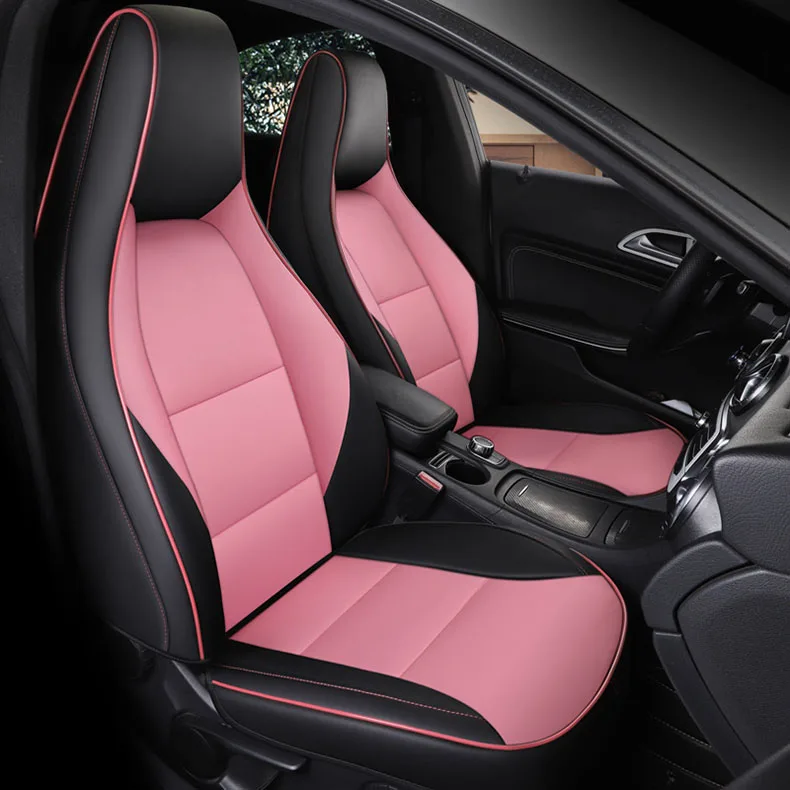 custom Leather car seat cover for auto Mercedes-Benz gla200 gla260 cla200 cla 220 cla260 A 180 A200 auto accessories car styling