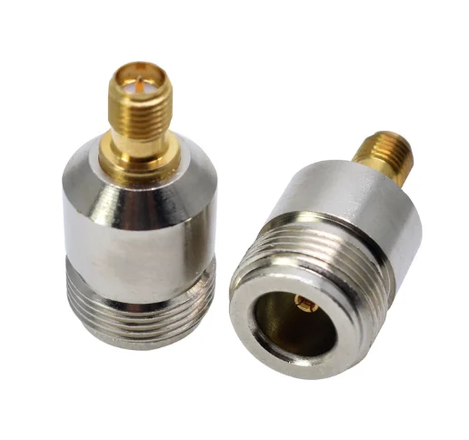 Conectores de adaptador Coaxial RF, conector hembra a hembra piezas, 2 RP-SMA