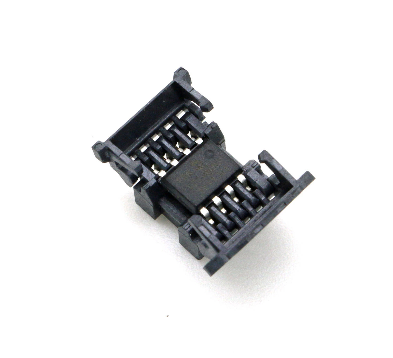 SMD SPI 8-Pin Clamshell Socket Adapter for SO8N Chips - Narrow 150mil 93 24 25