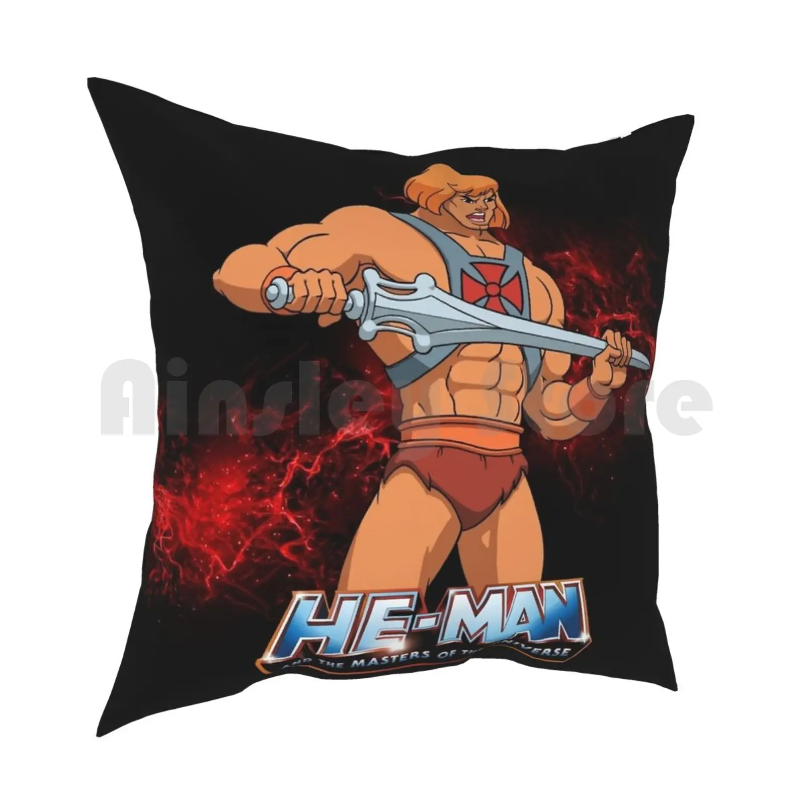 He Man-Masters Of The Universe Pillow Case Printed Home Soft DIY Pillow cover He Man Masters Universe Skeletor Tv Kids Cool