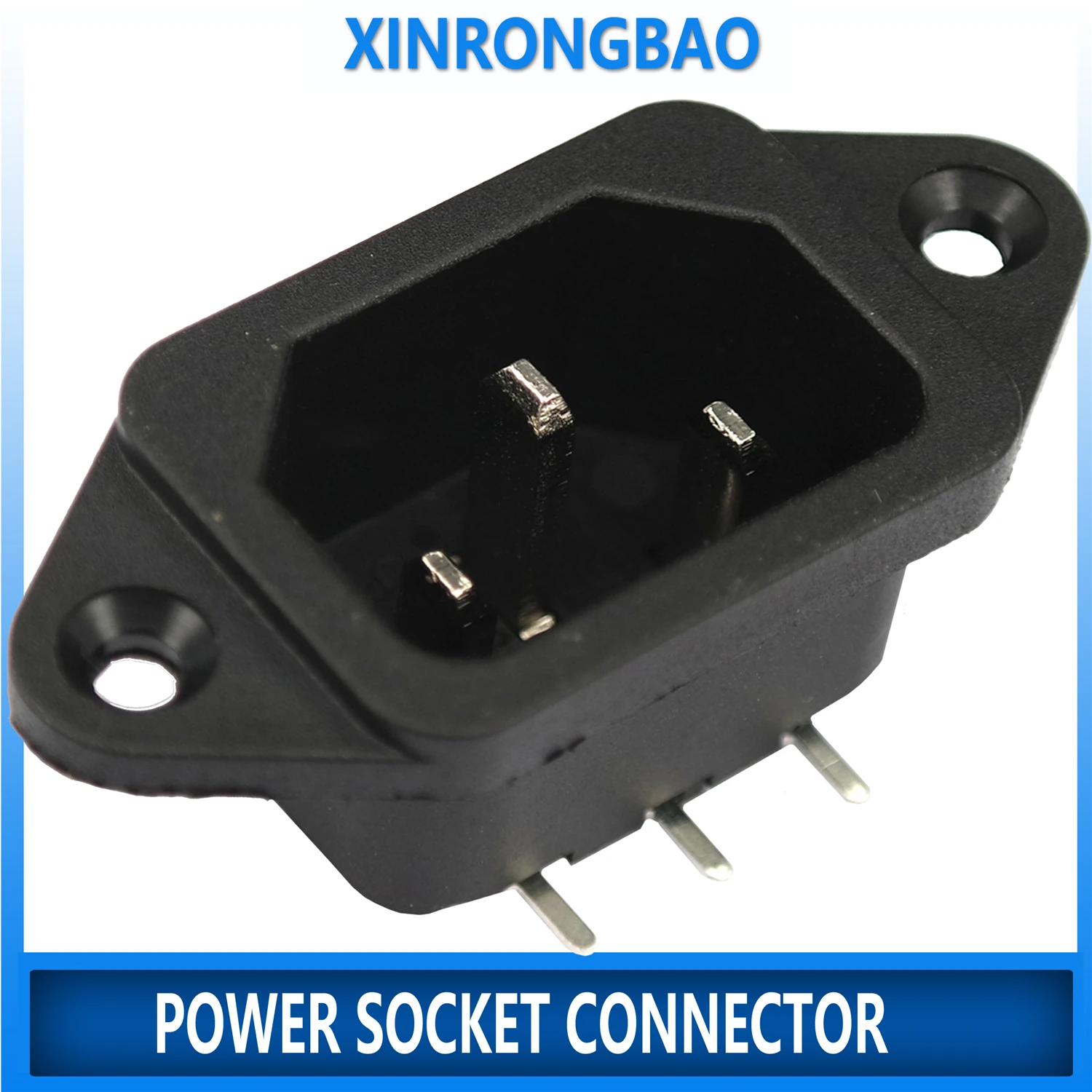 

5Pcs/lot UL/VDE/CQC/KC certification IEC 320 C14 10A 3Pins Male Plug Panel Power Inlet Sockets Connectors AC 125V15A DB-14-1P-33