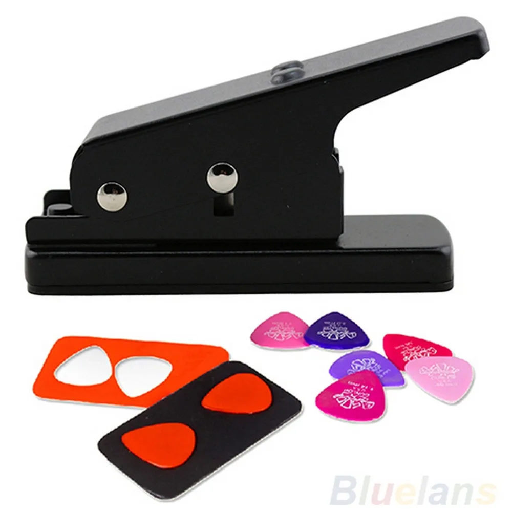 1 Stück Akustik gitarre E-Gitarre Bassgitarre Plektrum Punch Picks Maker Kartens ch neider Gitarre Zubehör Teile – Detail 1