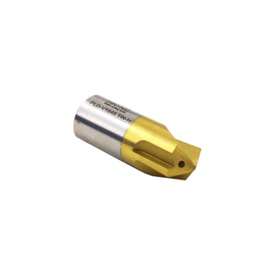 VMD-broca grande con agujero profundo de refrigeración interior, herramienta de perforación de carburo CNC PLD1035, 1238, 1645, 2045, 2556, taladro de guía central, taladro en U, borde central