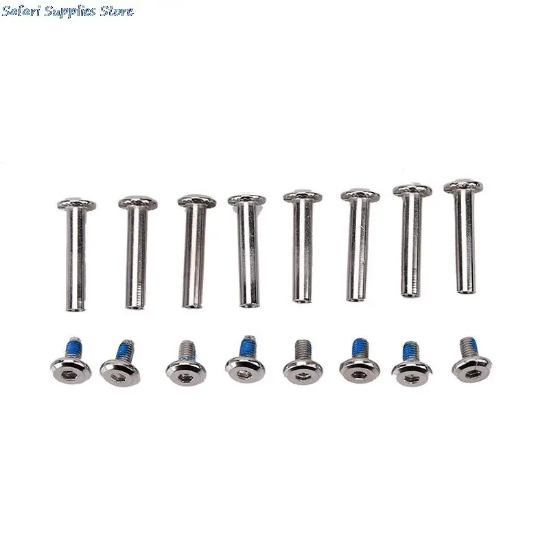 8Pcs Roller Skates Parts Axle Male And Female Screws For Child Kids Or Adult Inline Skates