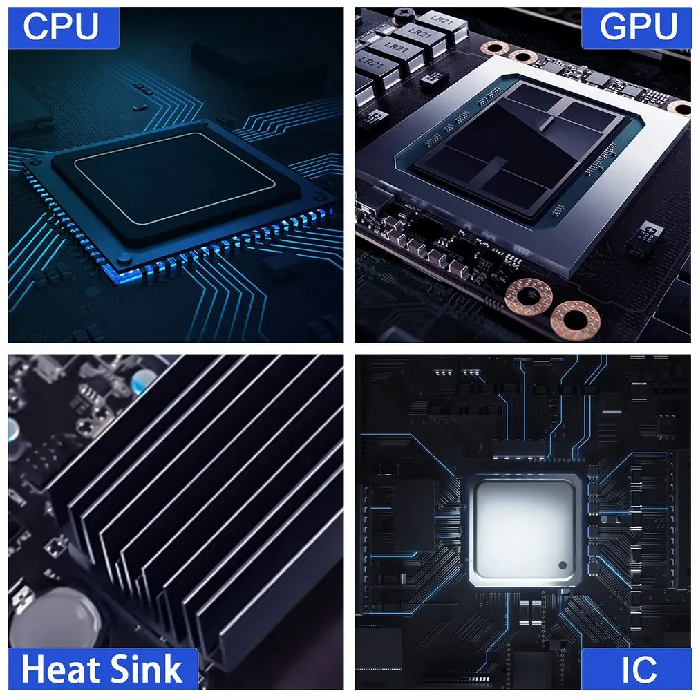 HT-SR760-TU05 del Computer CPU termica conduttiva pasta di grasso Silicone intonaco lavello composto per CPU Cooler raffreddamento heatsinkintonaco