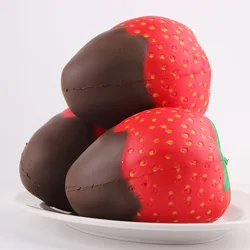 Labsfidget Soft Slow Rising Squishy Kids Cute Lovely Jumbo Big Chocolate Strawberry Squishy Toys With Good Smell Scented