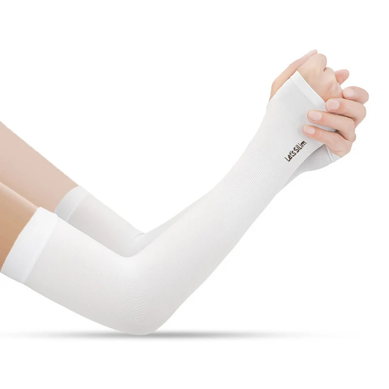 2 stücke Ultra Dünne Arm Wärmer Ärmeln Sport Sonne UV Schutz Licht Manguito Ciclismo Kühlung Laufen Angeln Radfahren Männer Frauen – Detail 11