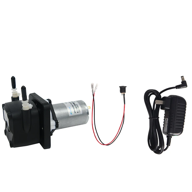 Kamoer Peristaltic Pump DC Brush Motor Water Pump with DC Line and Power Plug KPHM200/400/600 KPP2 KPP