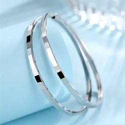 S925 silver ear needle earrings Hoop Earrings Earrings for Women Big Earrings Personality fashion gifts for women