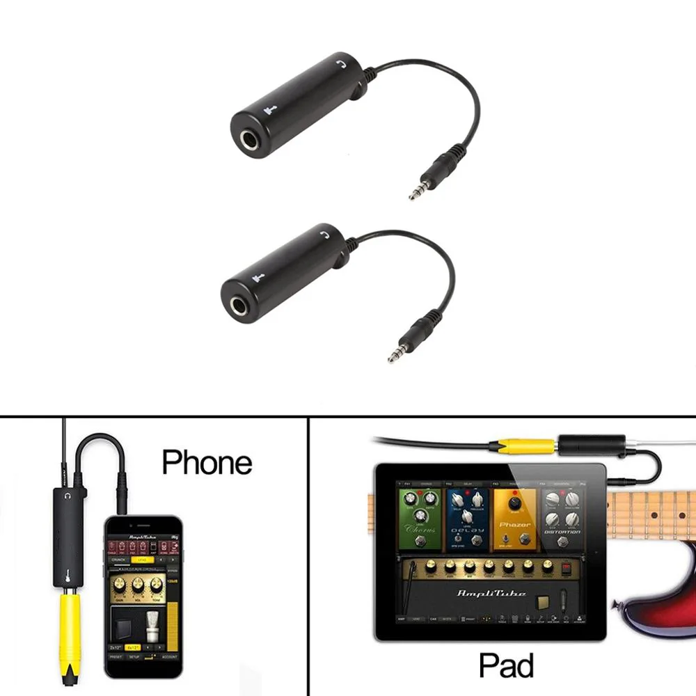 Nuova chitarra interfaccia i-rig Converter sostituzione chitarra per telefono chitarra interfaccia Audio accordatore per chitarra Guitar Line Irig