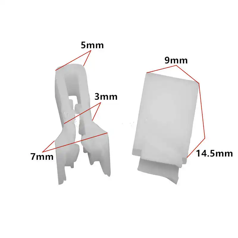Car Instrument Cluster Center Console Audio Navigation Panel Fasteners Clips For Suzuki SX4 Swift Alivio Jimny Vitara S-cross
