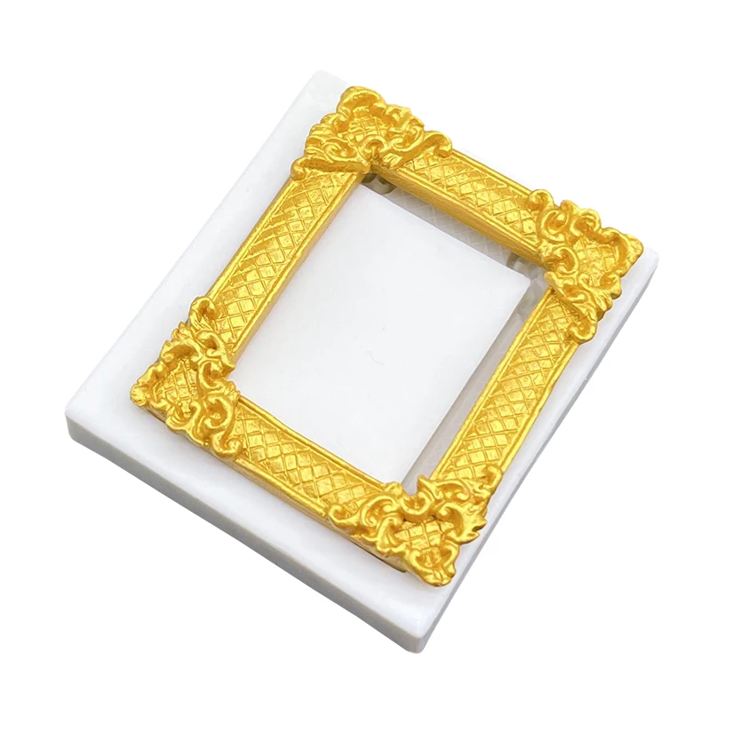 Photo Frame Silicone Mold Sugarcraft Chocolate Cupcake Baking Mold Fondant Cake Decorating Tools