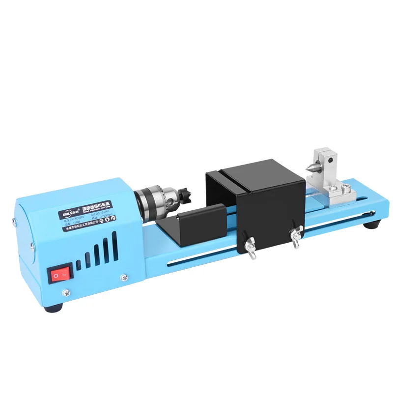 150W Electric Wood Mini Lathe Beads Grinding Polisher and Polishing Beading Machine DIY Woodworking Buddha Pearl Lathe Machinery