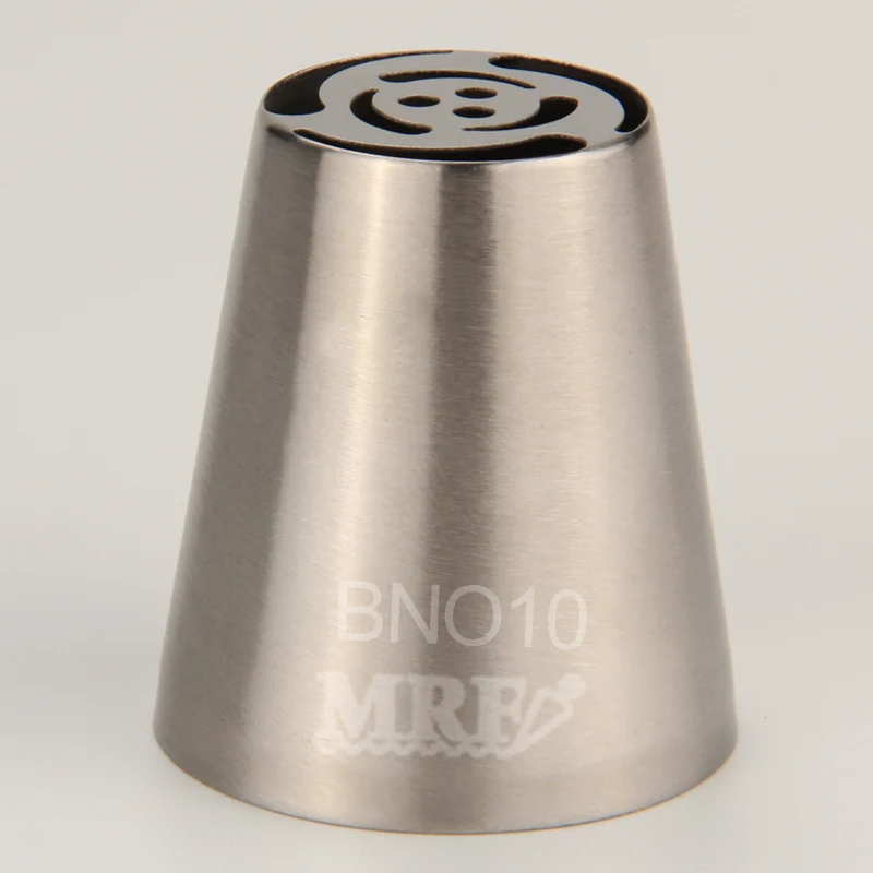 MRF Stainless Steel 18/8 Large May Tulip Russian Piping Nozzle Cake Cupcake Decorating Icing Tips #BNO10