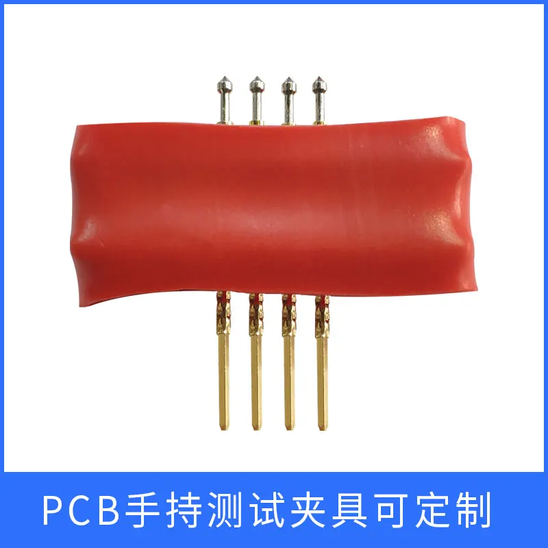 Test Fixture PCB Clamp 1.27 2.54 2.0 Spring Needle Universal Downloader Burning Fixture Accessories (Handheld single row)